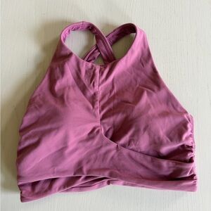 lululemon athletica Mauve Cross-Back Sports Bra